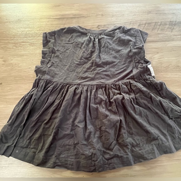 Lucky Brand Embroidered Cotton Bib Top - Picture 2 of 2